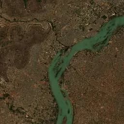 Aerial view: Bamako, ML